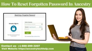 Reset Ancestry Password